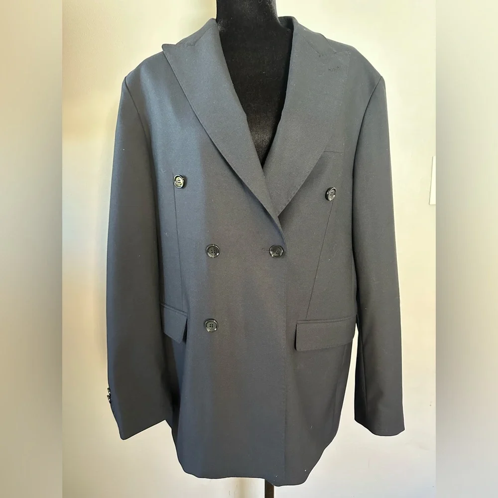 Doppelgänger Double-Breasted dark blue‎  Suit